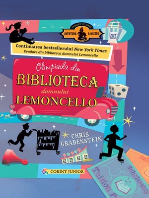 cover image of Olimpiada din Biblioteca Domnului Lemoncello